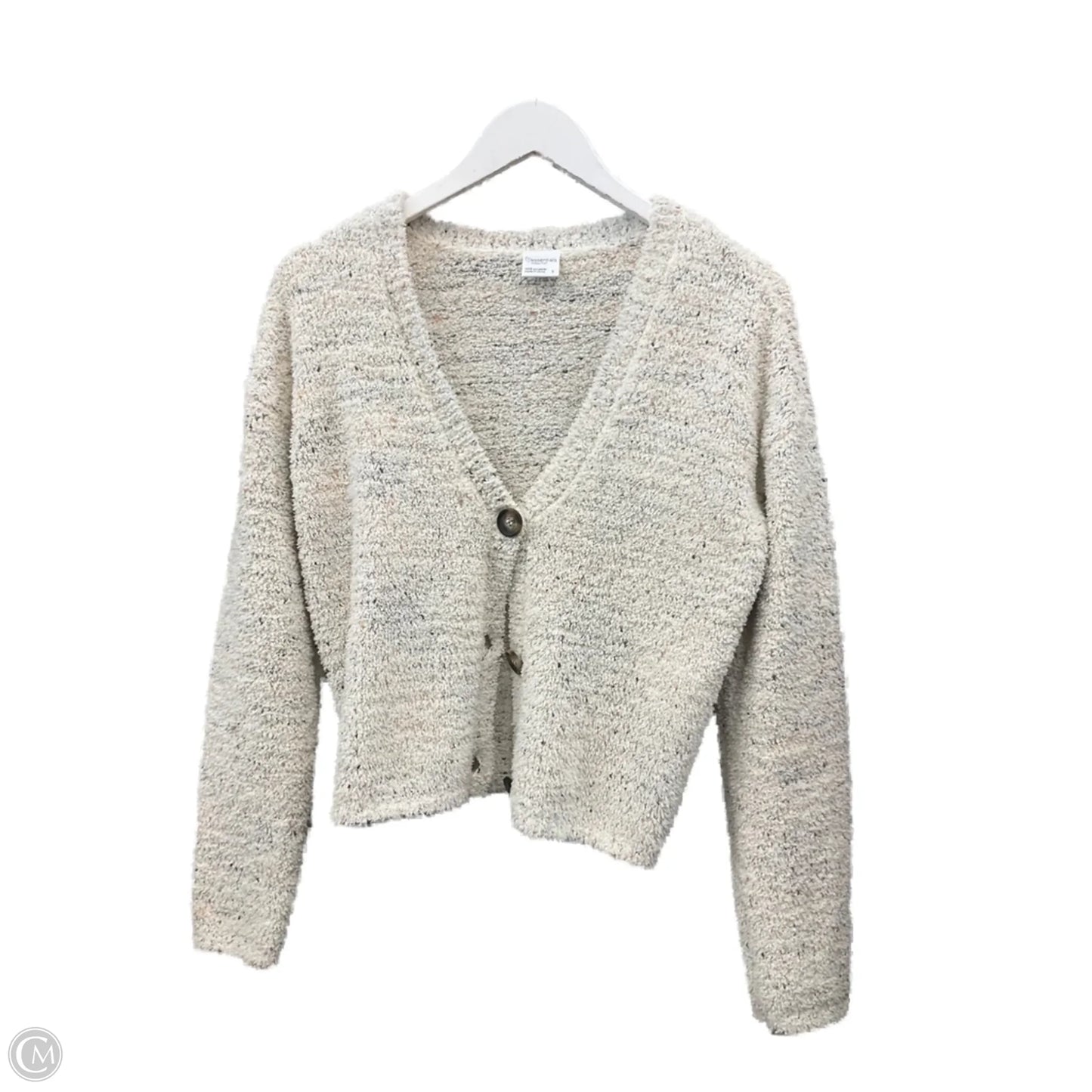 Cardigan By Full Tilt In Cream, Size: S