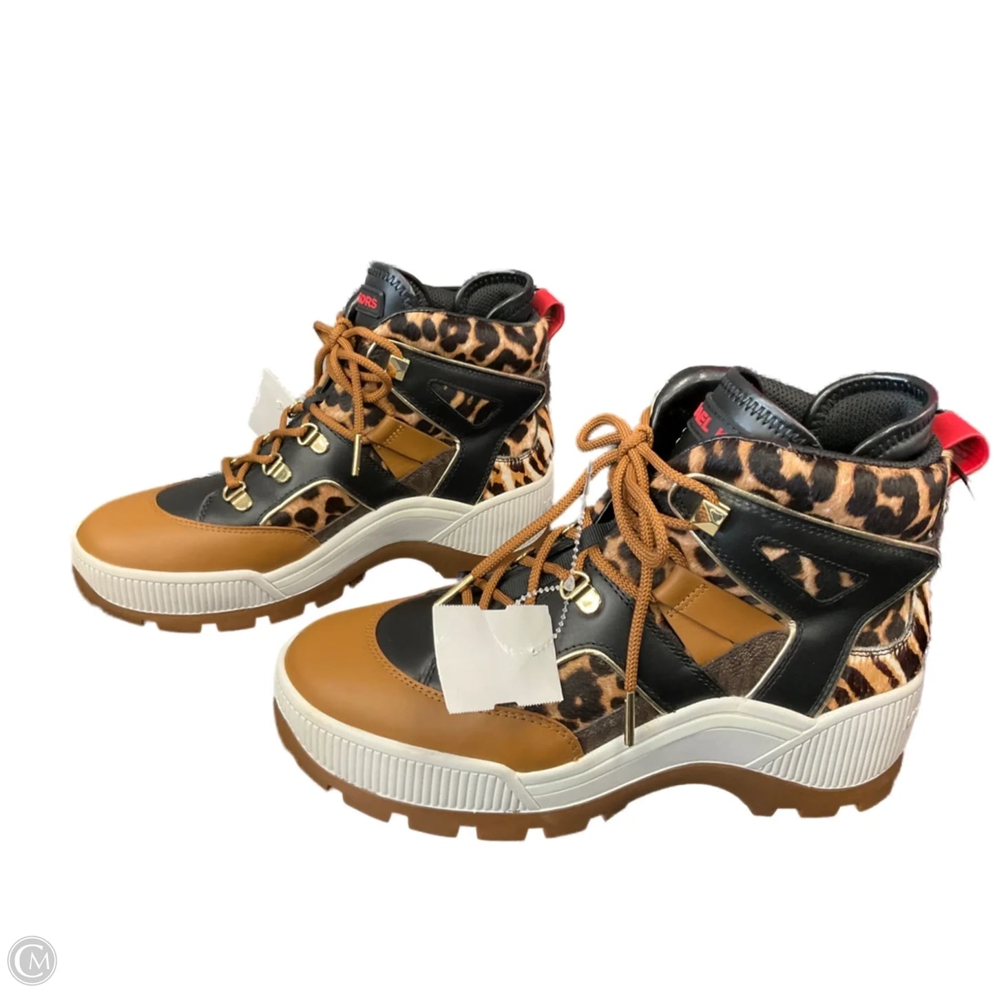 Shoes Designer By Michael Kors In Animal Print, Size: 8