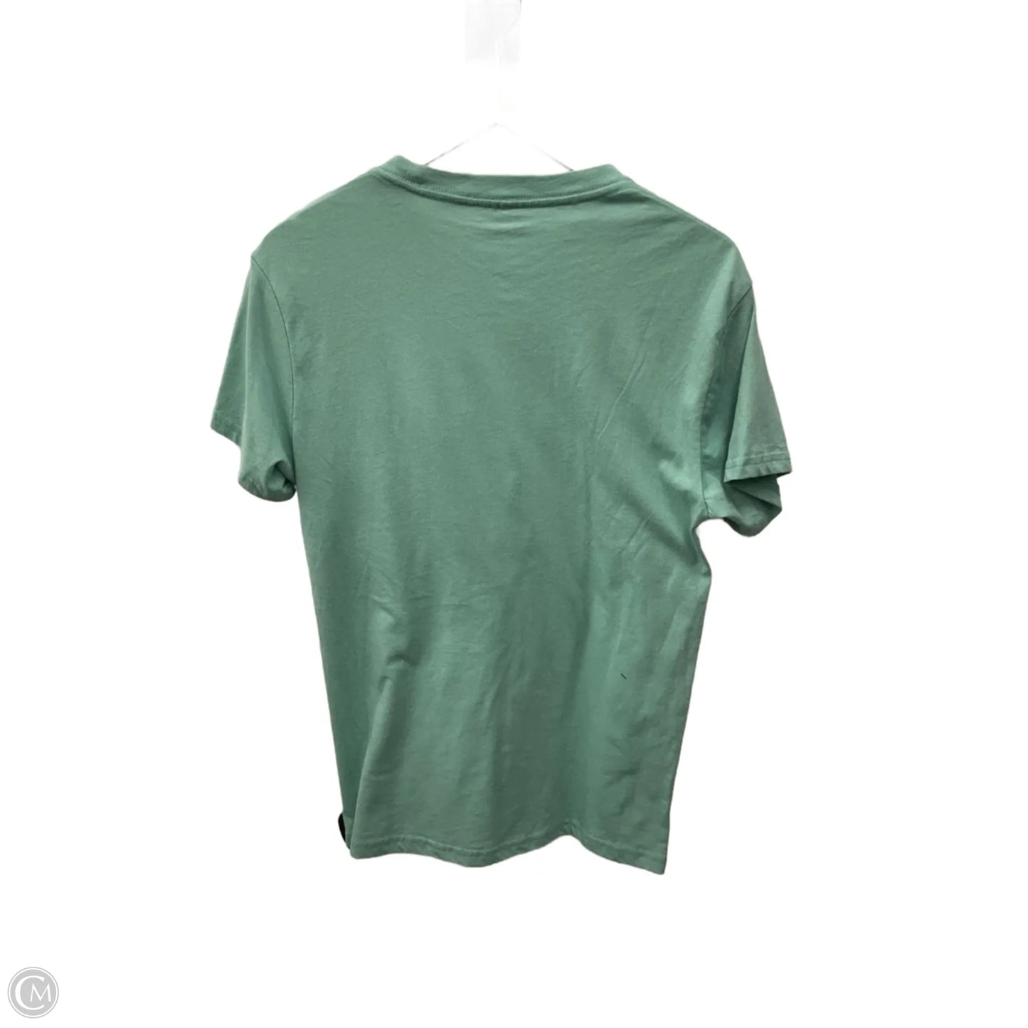 Top Short Sleeve Basic By Clothes Mentor In Green, Size: M