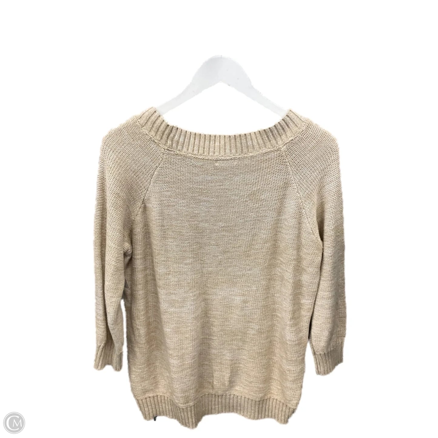 Sweater By L.l. Bean In Beige, Size: Xl