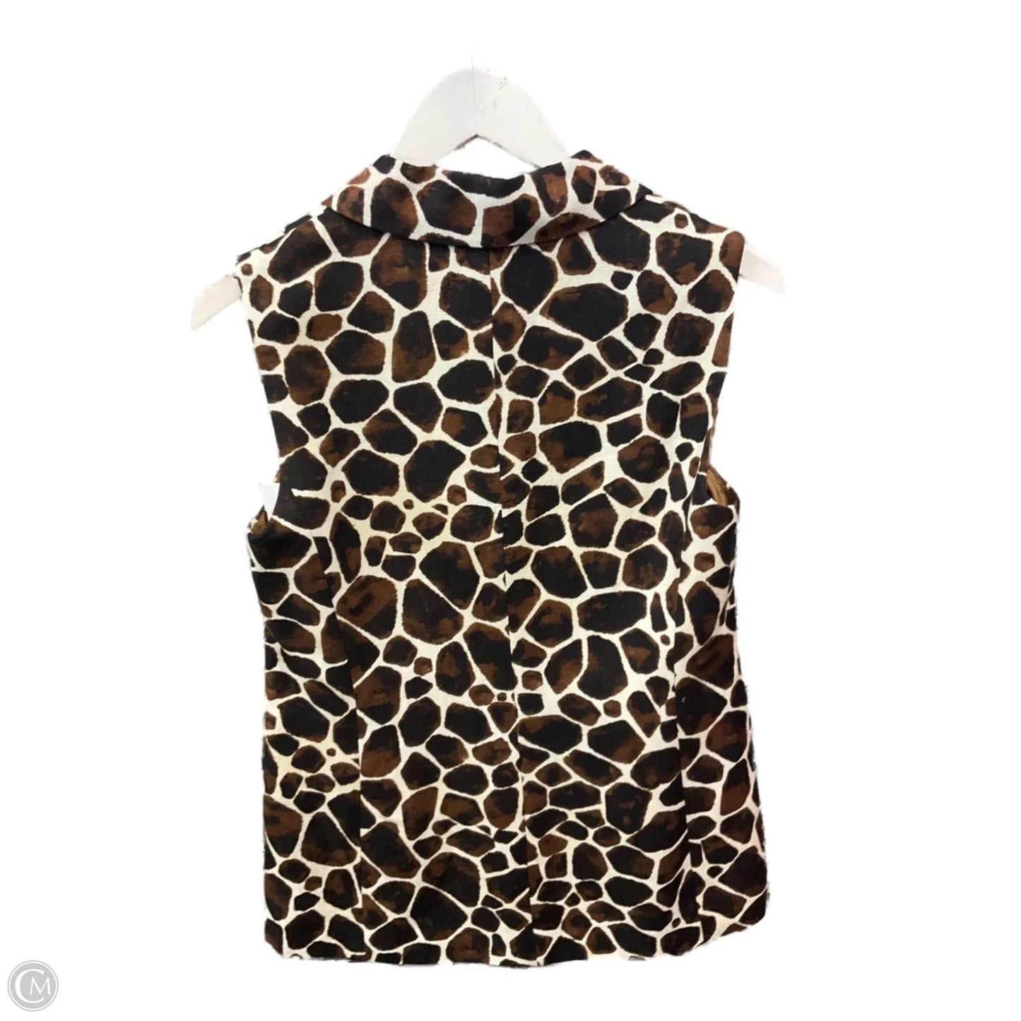 Skirt Set 2pc By Calvin Klein In Animal Print, Size: 2