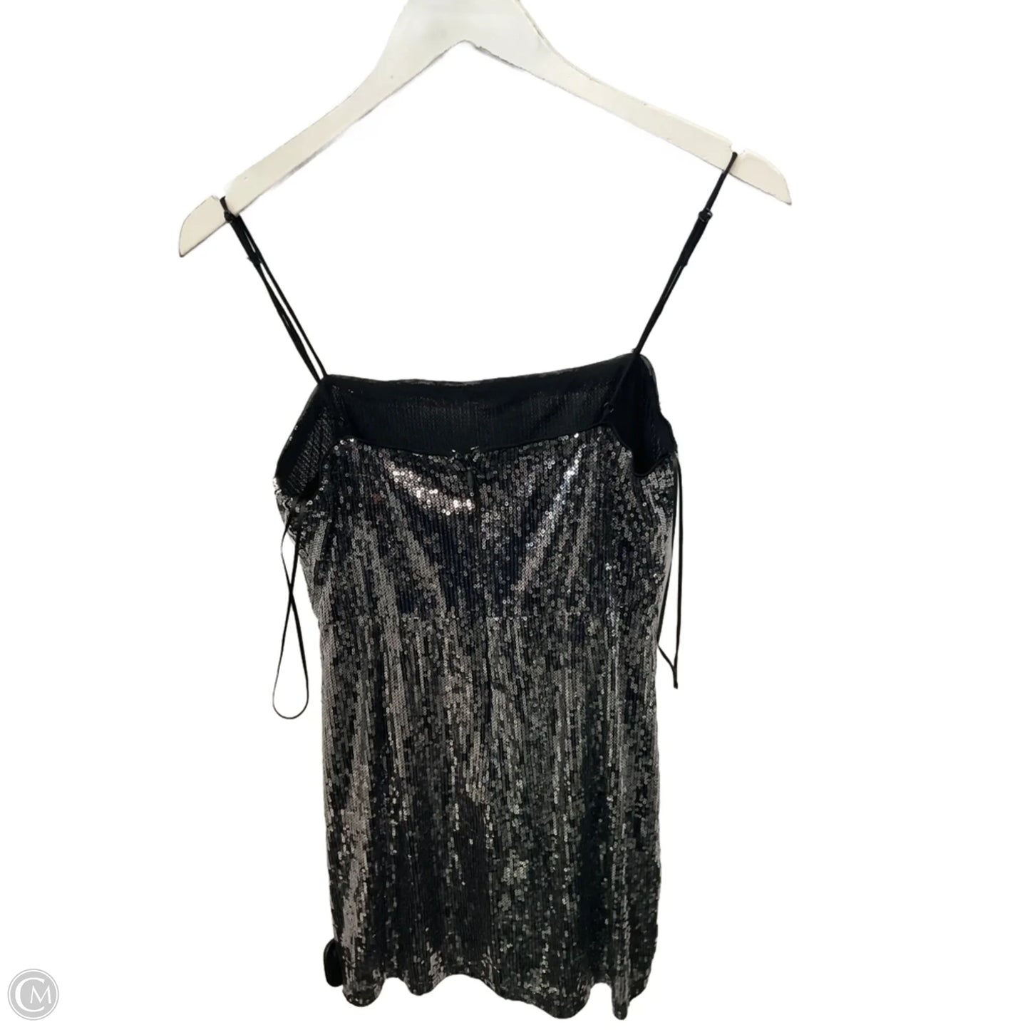 Top Sleeveless By Urban Outfitters In Silver, Size: M