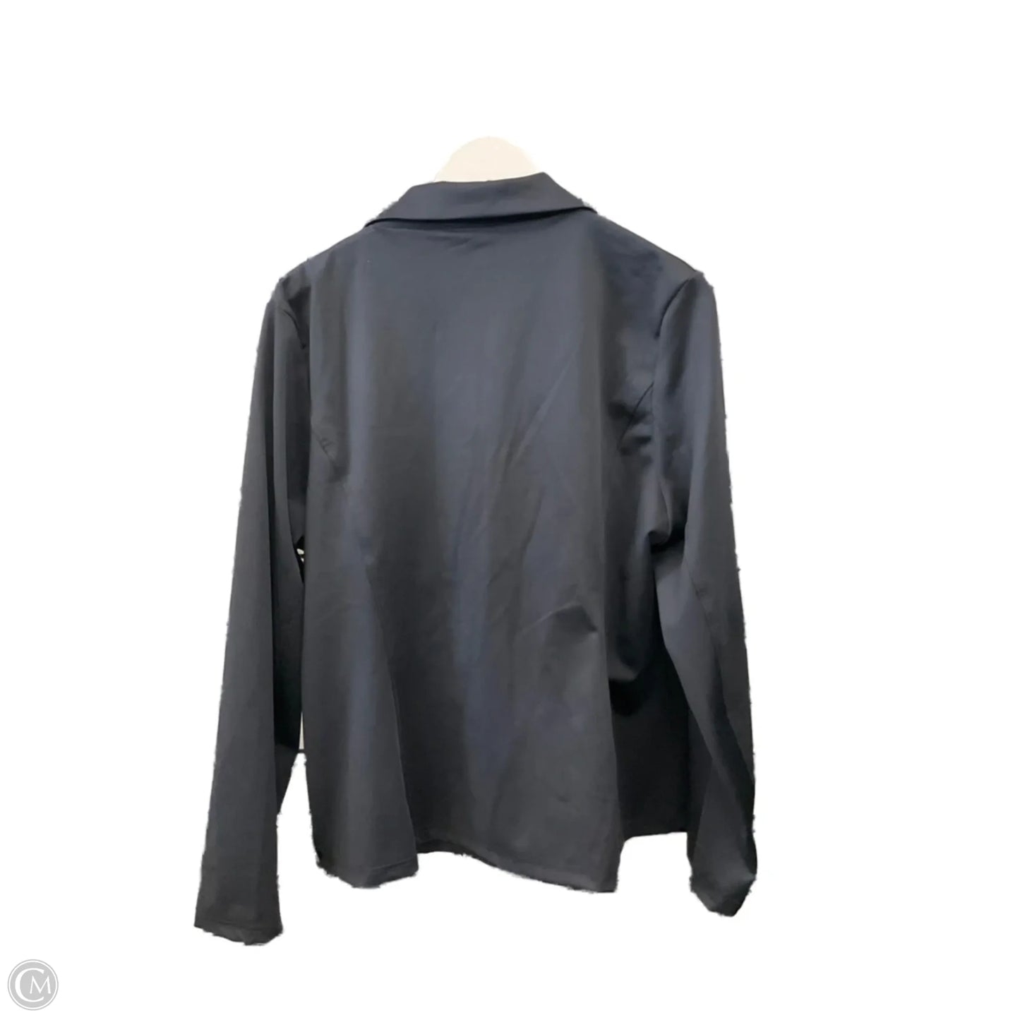 Blazer By Clothes Mentor In Navy, Size: Xxl