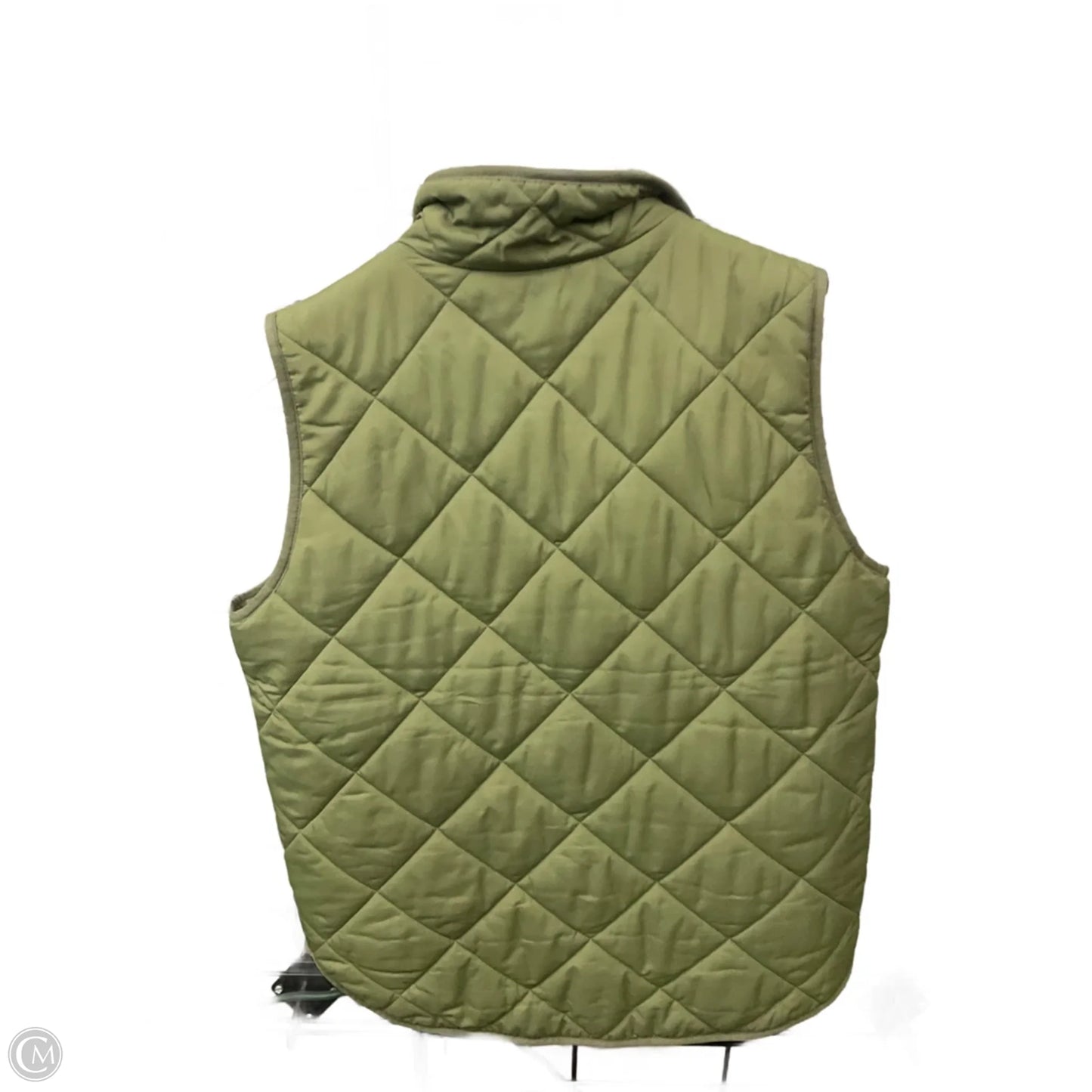 Vest Puffer & Quilted By J. Crew In Green, Size: M