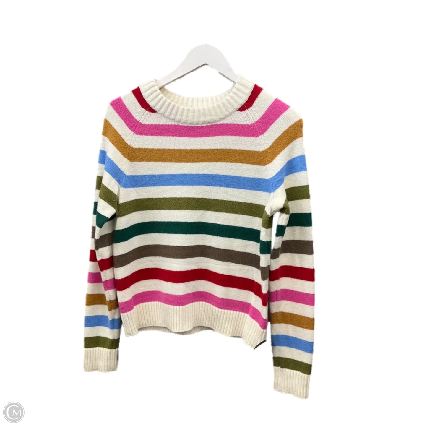 Sweater By Gap In Striped Pattern, Size: S
