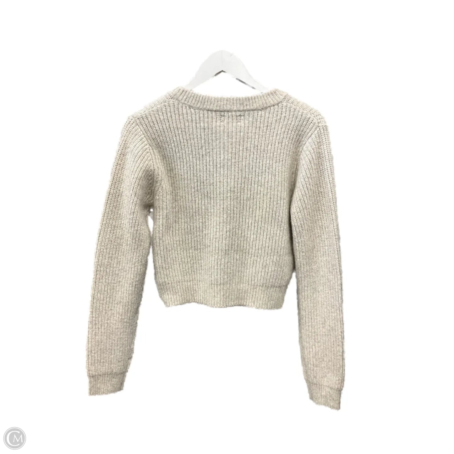 Sweater Cardigan By Jessica Simpson In Cream, Size: M