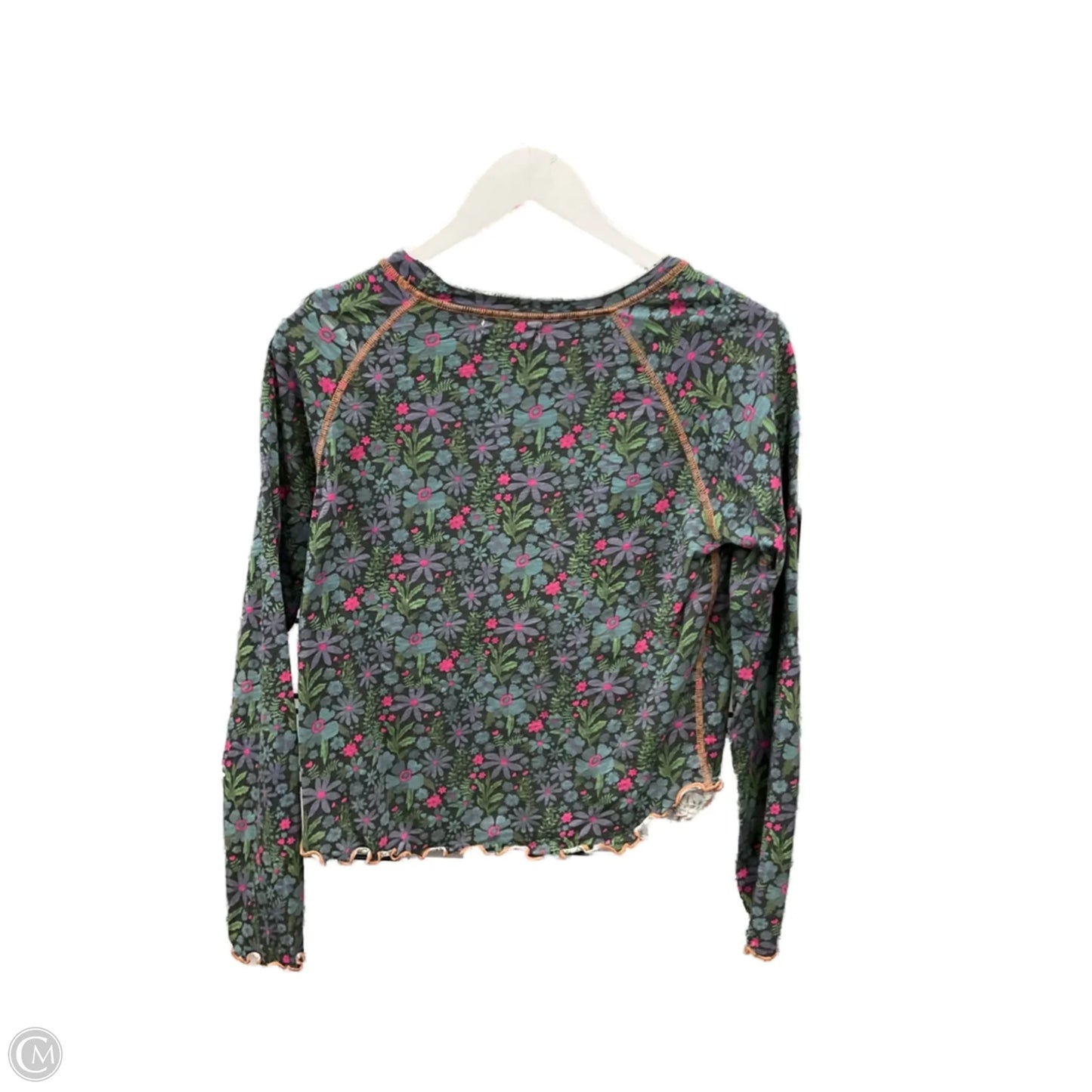 Top Long Sleeve By Natural Life In Green, Size: S