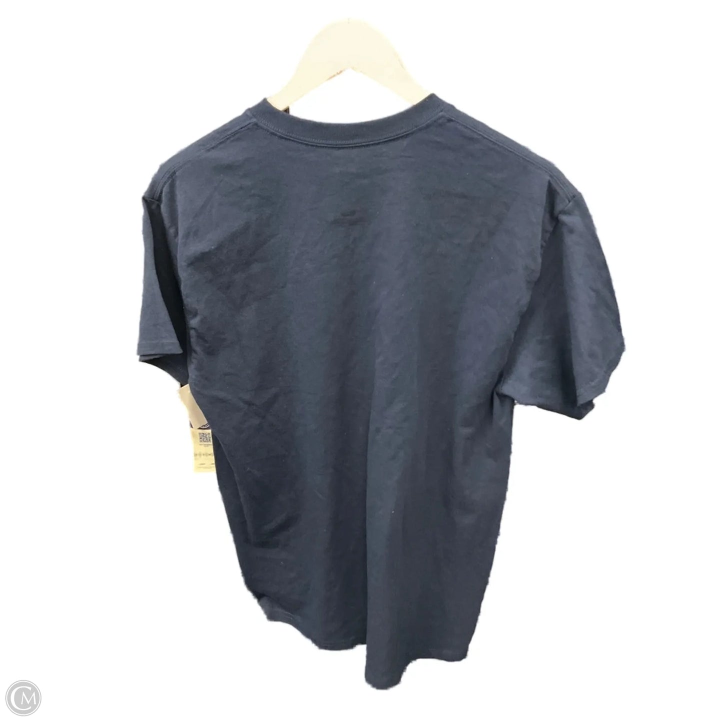 Top Short Sleeve By Clothes Mentor In Navy, Size: M