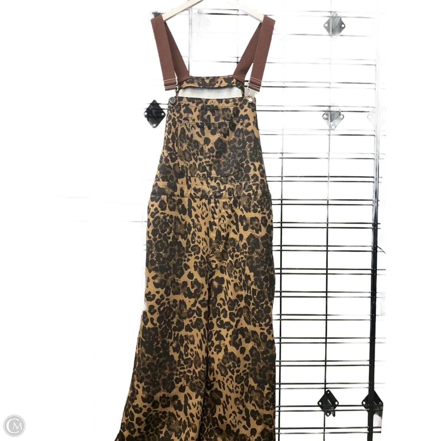 Overalls By Cider In Animal Print, Size: 1x