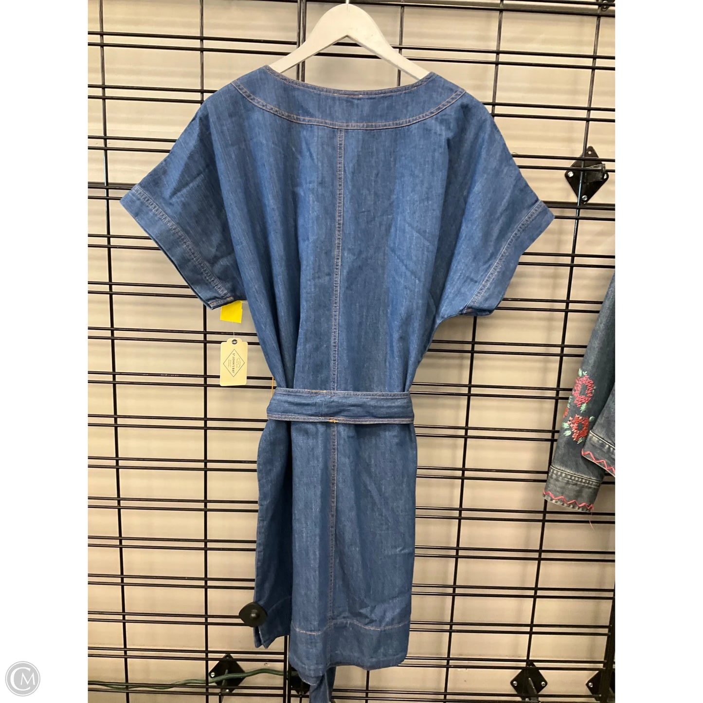 Dress Casual Short By St Johns Bay In Blue Denim, Size: Xxl