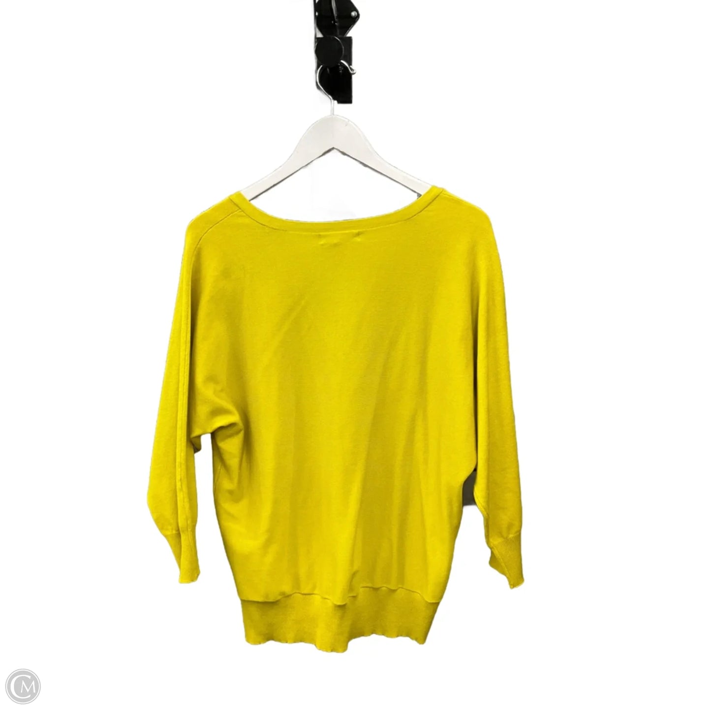 Sweater By Max Studio In Yellow, Size: M