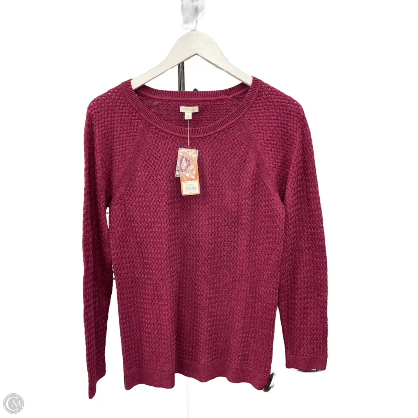 Sweater By Sonoma In Maroon, Size: S