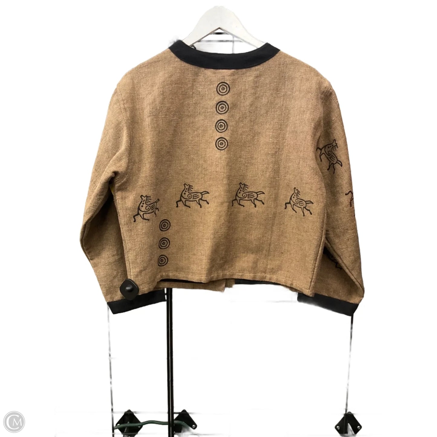 Jacket Other By Clothes Mentor In Brown, Size: L