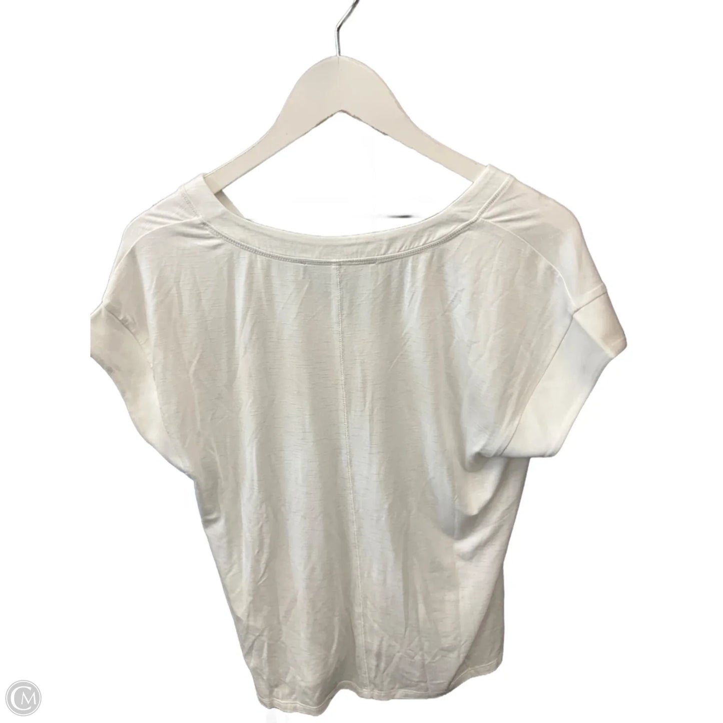 Top Short Sleeve By White House Black Market In White, Size: S