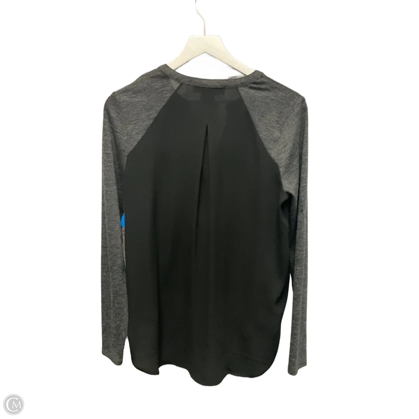 Top Long Sleeve By Loft In Grey, Size: Xs