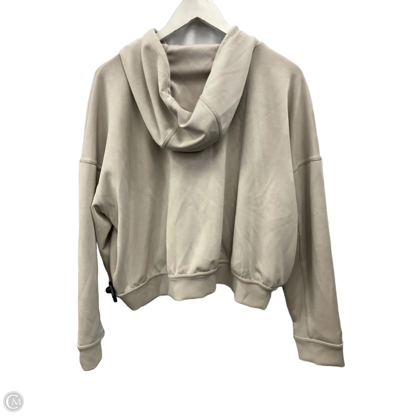 Athletic Jacket By Flx In Beige, Size: L