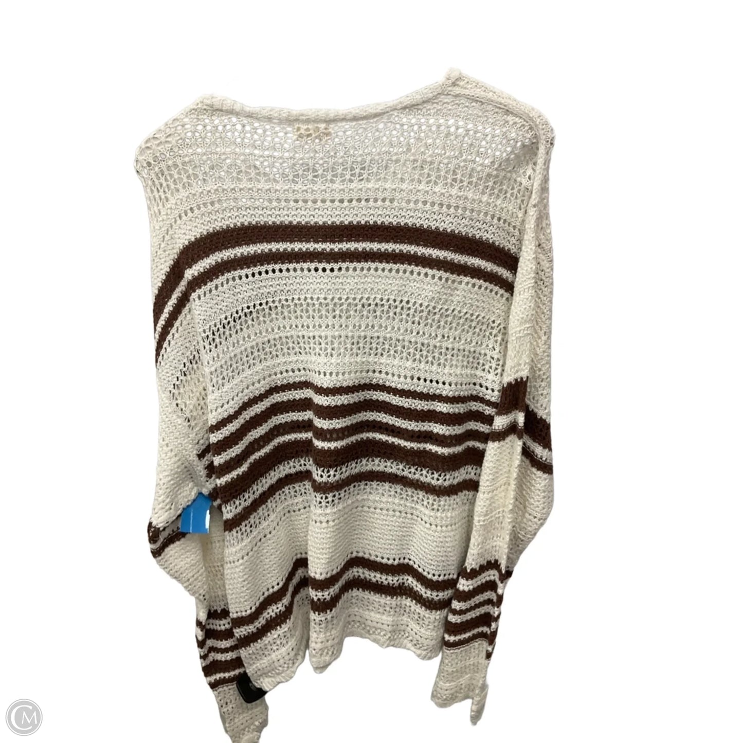 Top Long Sleeve By Pol In Cream, Size: S