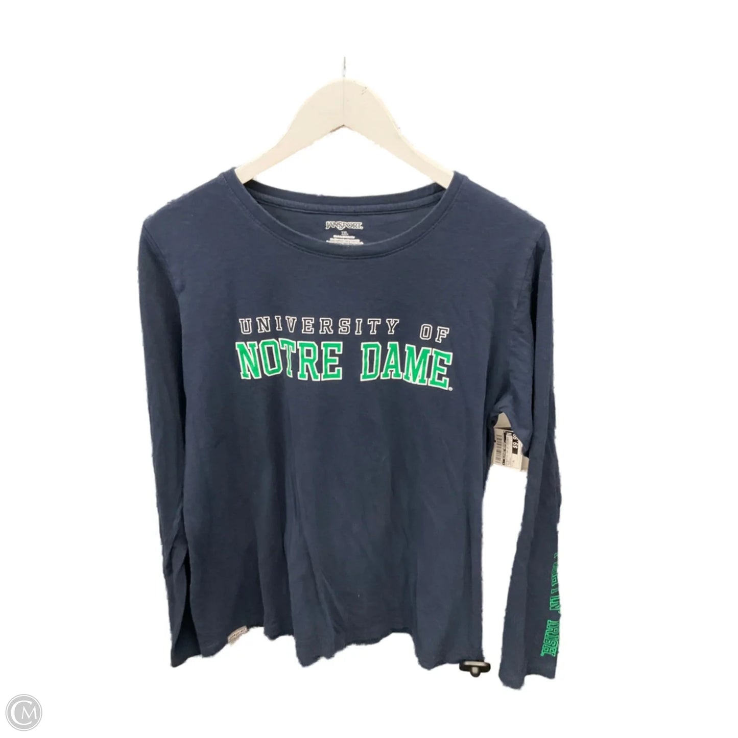 Athletic Top Long Sleeve Crewneck By Clothes Mentor In Blue, Size: Xl