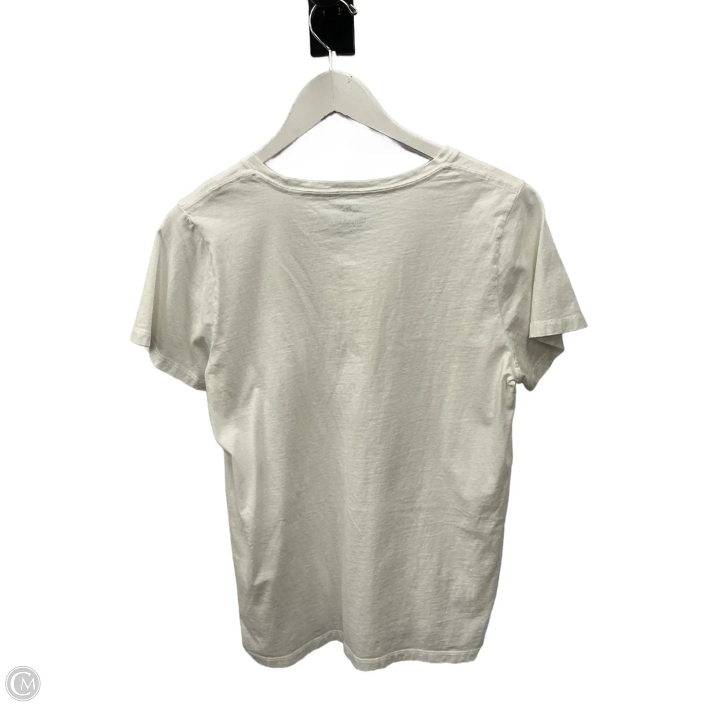 Top Short Sleeve By J. Crew In White, Size: L