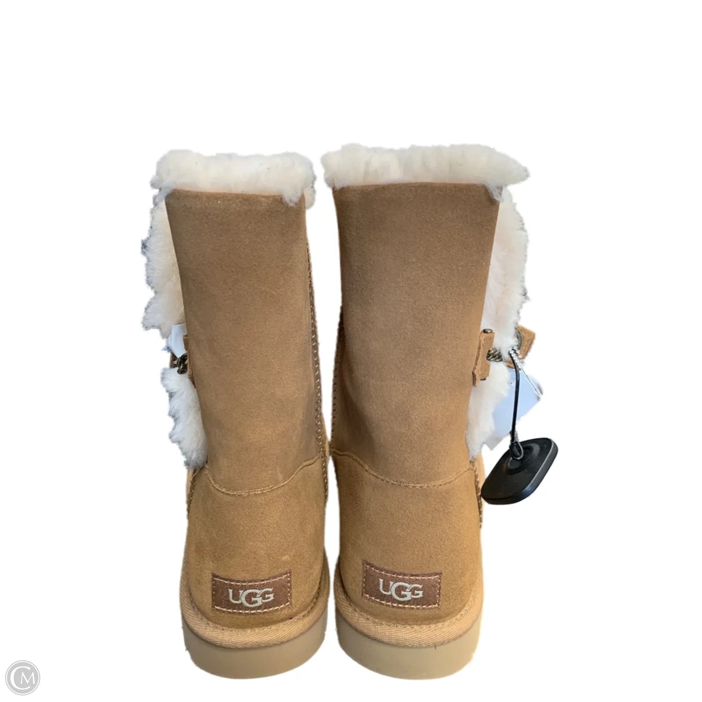 Boots Designer By Ugg In Tan, Size: 10
