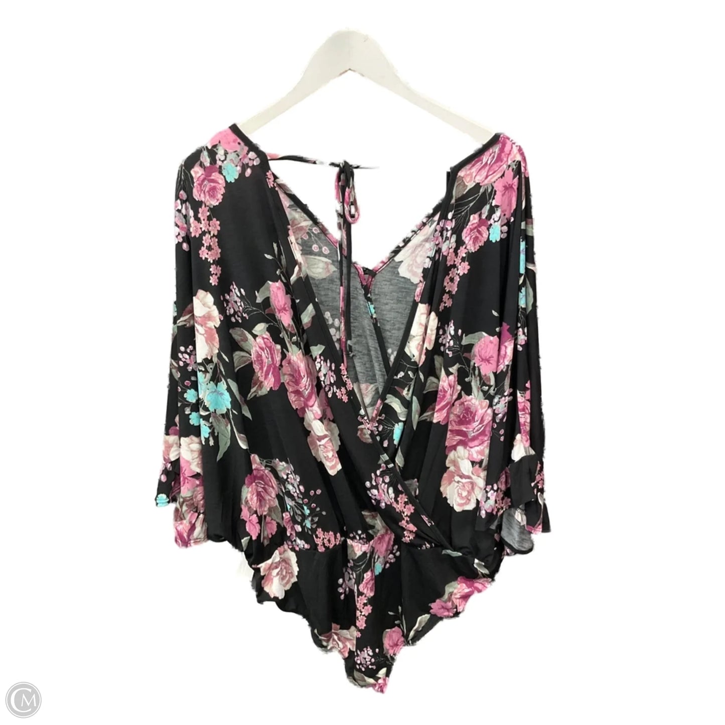 Bodysuit By White Birch In Black, Size: 3x