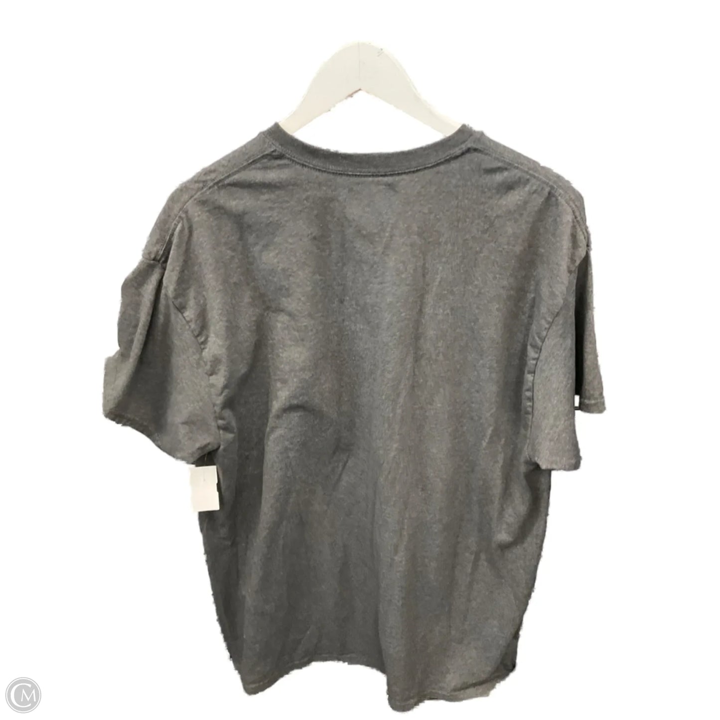 Top Short Sleeve By Clothes Mentor In Grey, Size: Xl