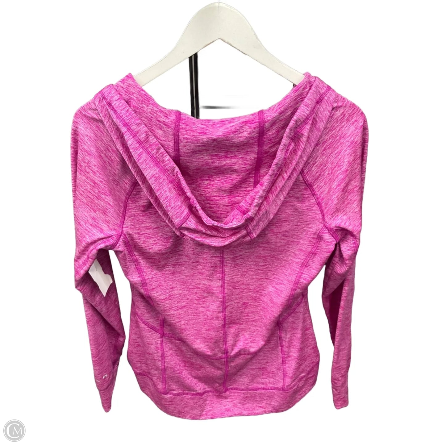 Athletic Jacket By Champion In Pink, Size: S