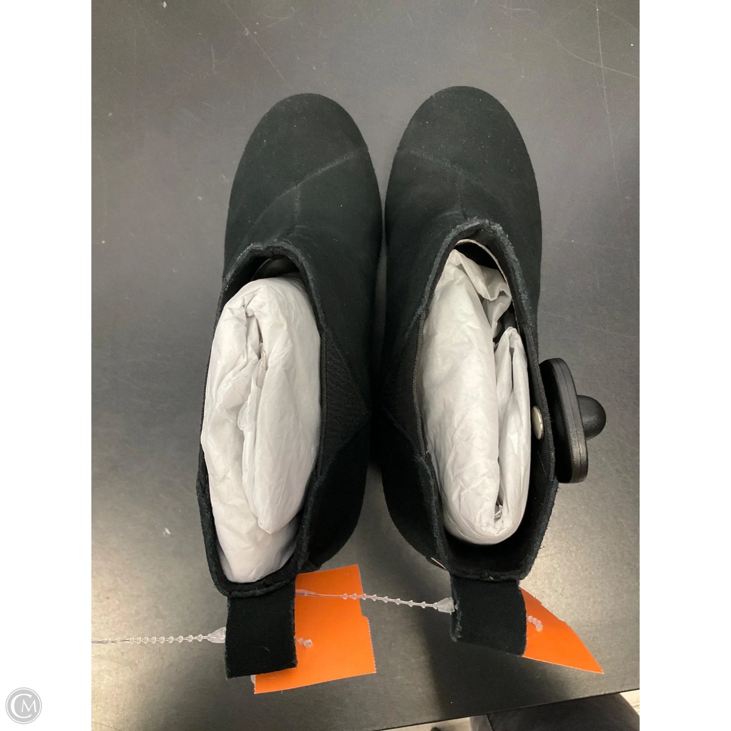 Boots Ankle Heels By Toms In Black, Size: 7.5