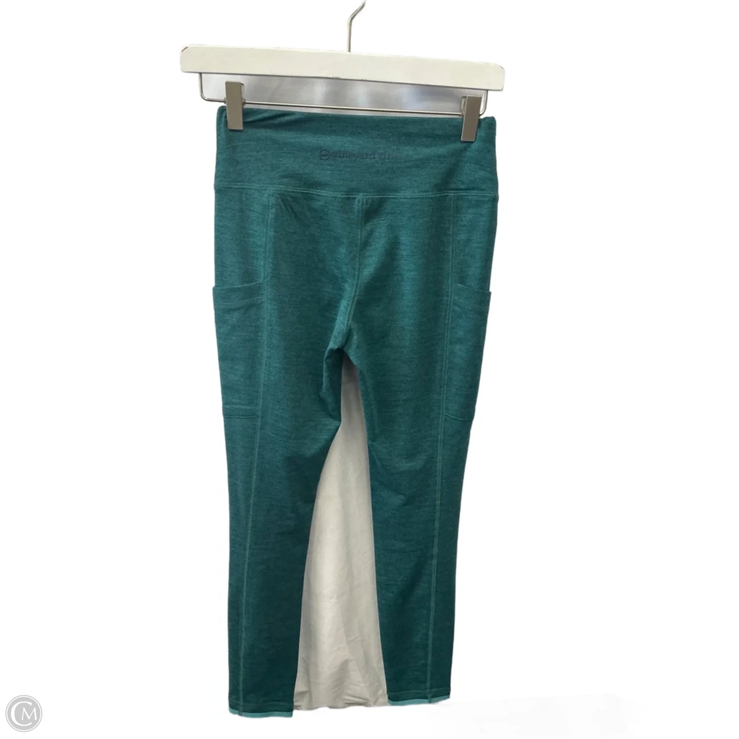 Athletic Leggings By Vineyard Vines In Teal, Size: Xs