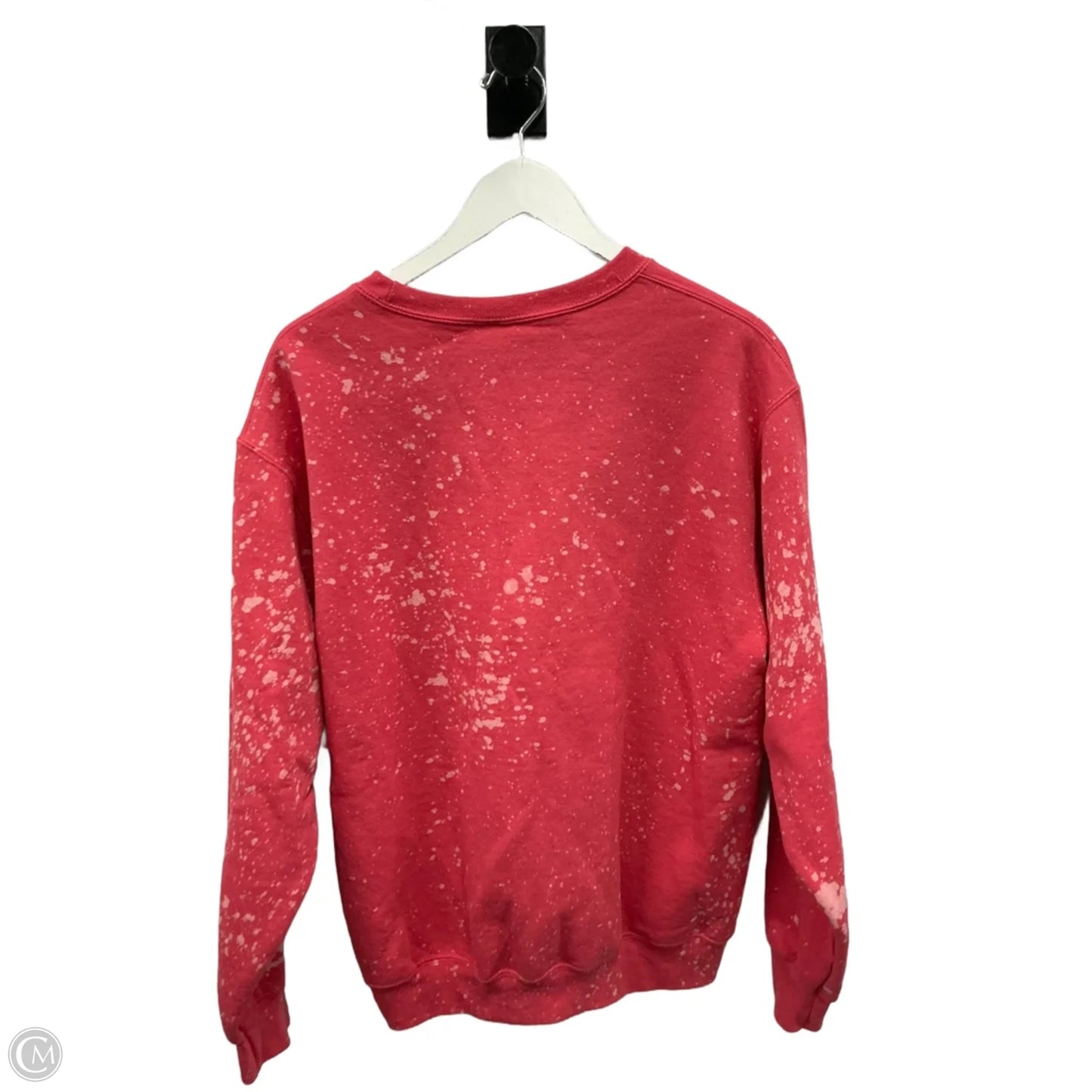 Sweatshirt Crewneck By Port & Company In Pink, Size: L