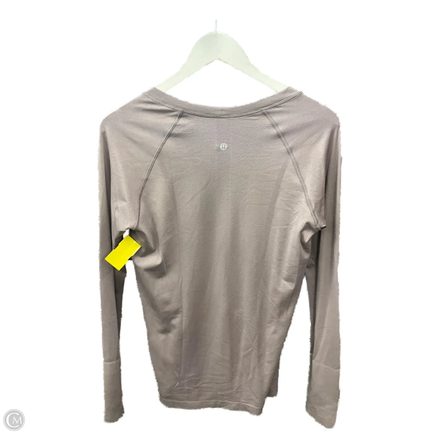 Athletic Top Long Sleeve Crewneck By Lululemon In Purple, Size: 10