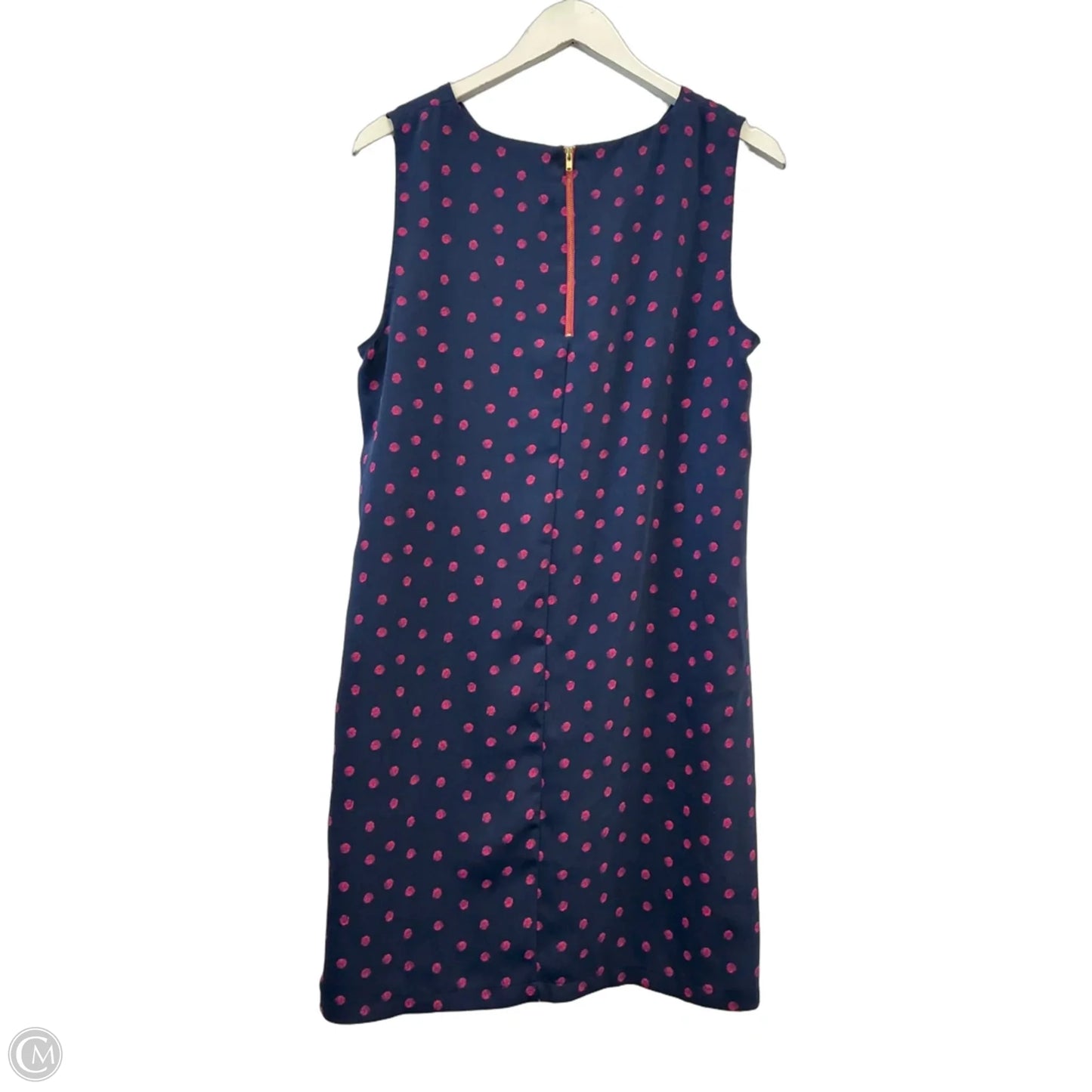 Dress Casual Midi By Adrienne Vittadini In Navy, Size: M