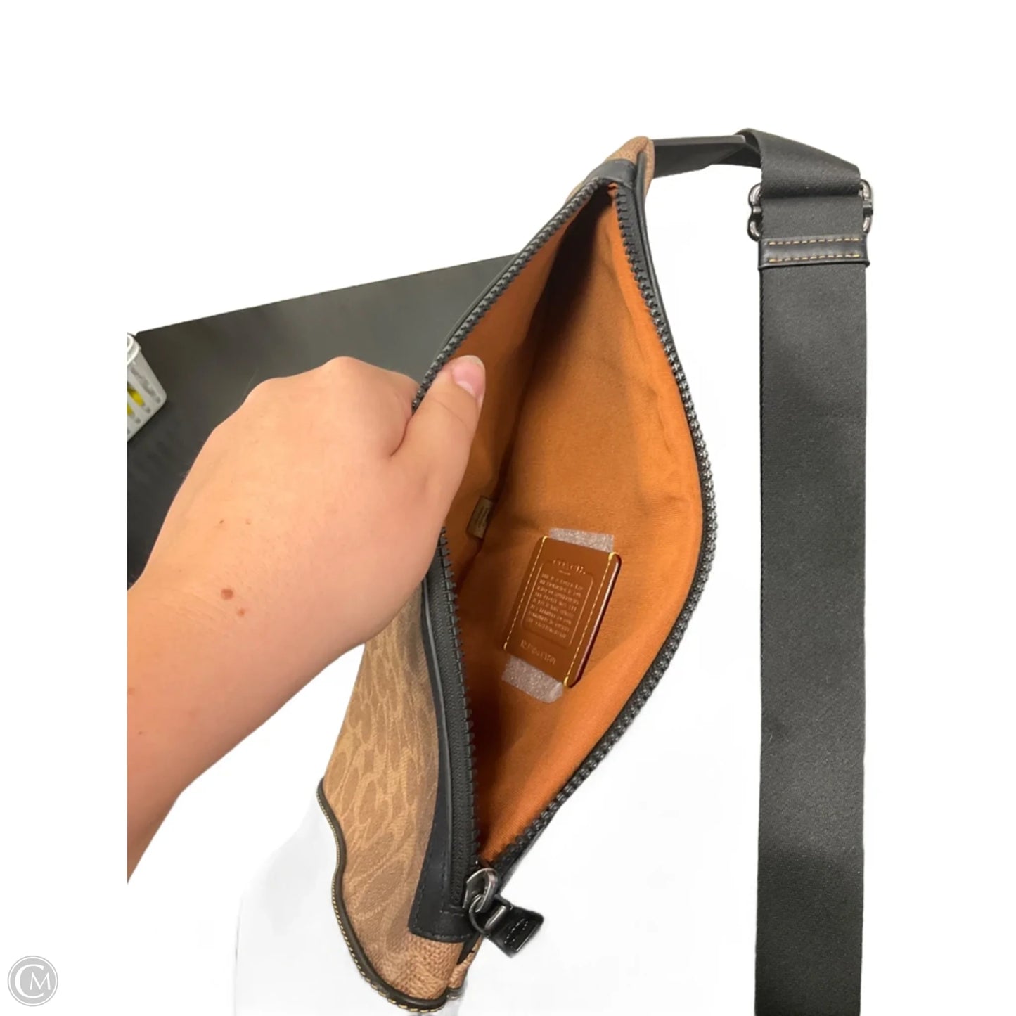 Belt Bag Designer By Coach, Size: Large