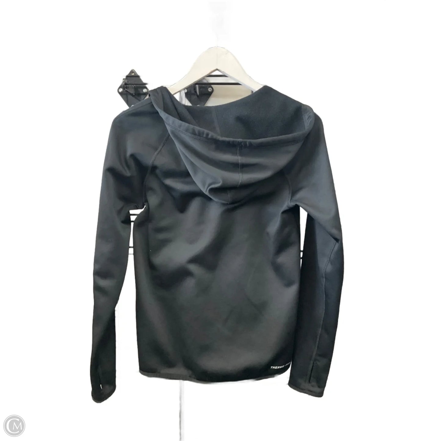 Athletic Jacket By Nike In Black, Size: Xs