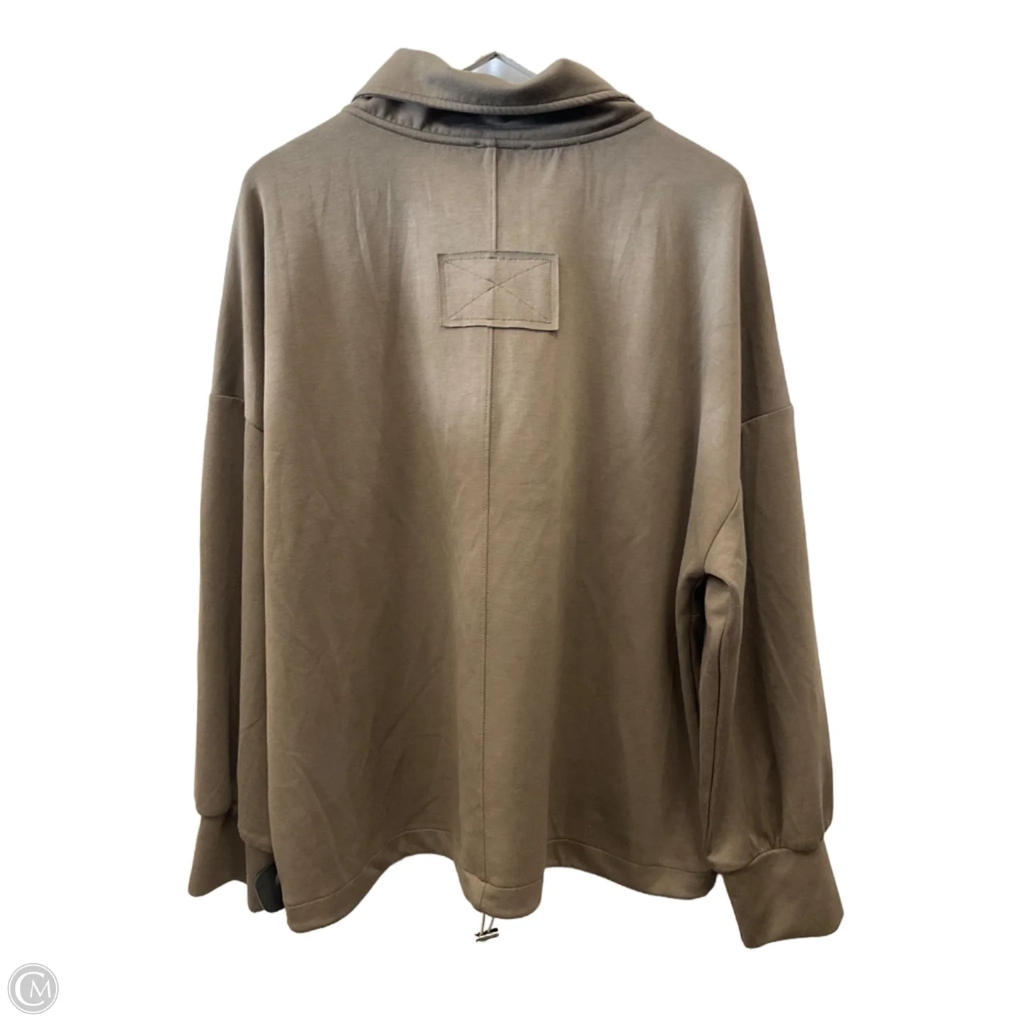 Top Long Sleeve By White Birch In Green, Size: 2x