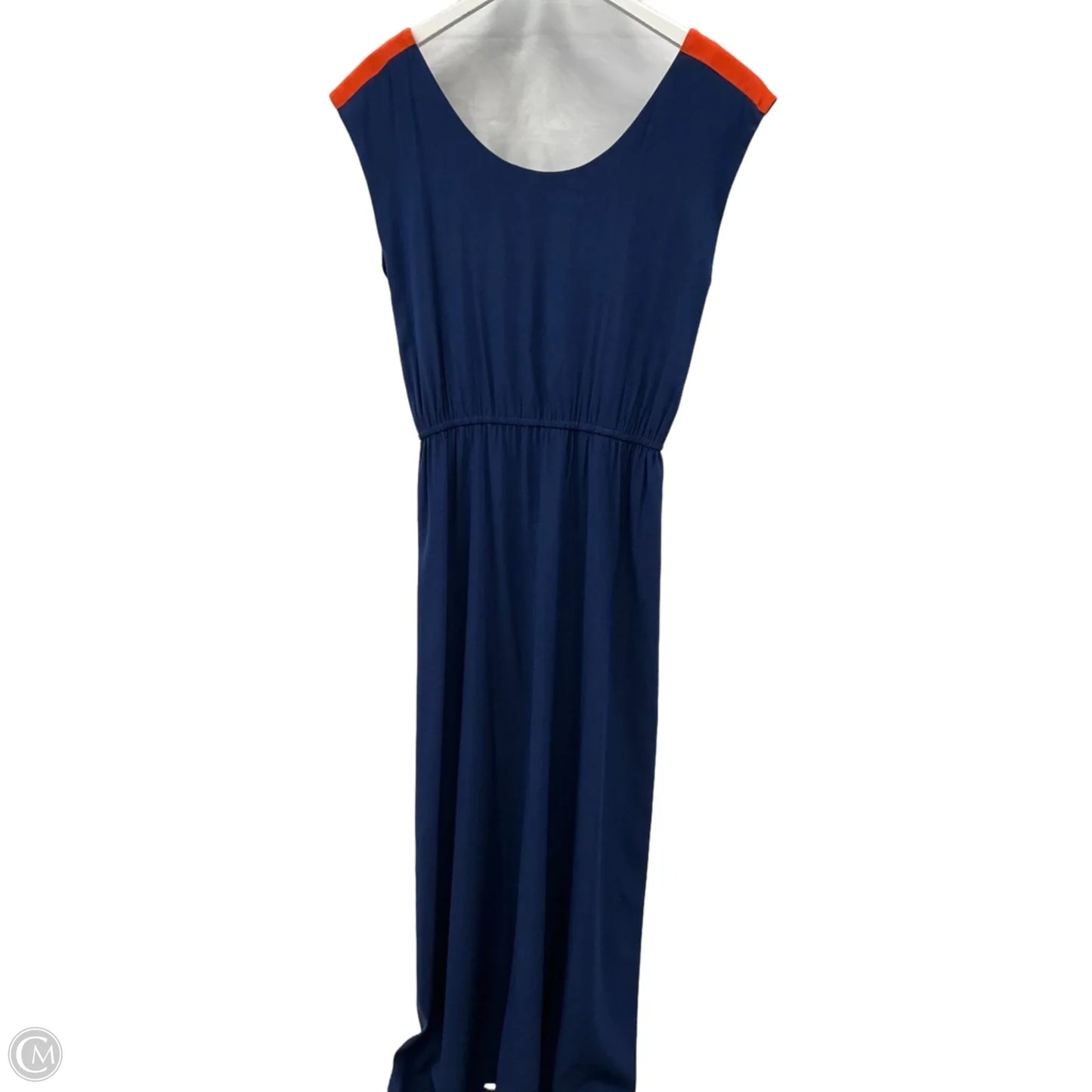 Dress Casual Maxi By Clothes Mentor In Blue & Orange, Size: Xs