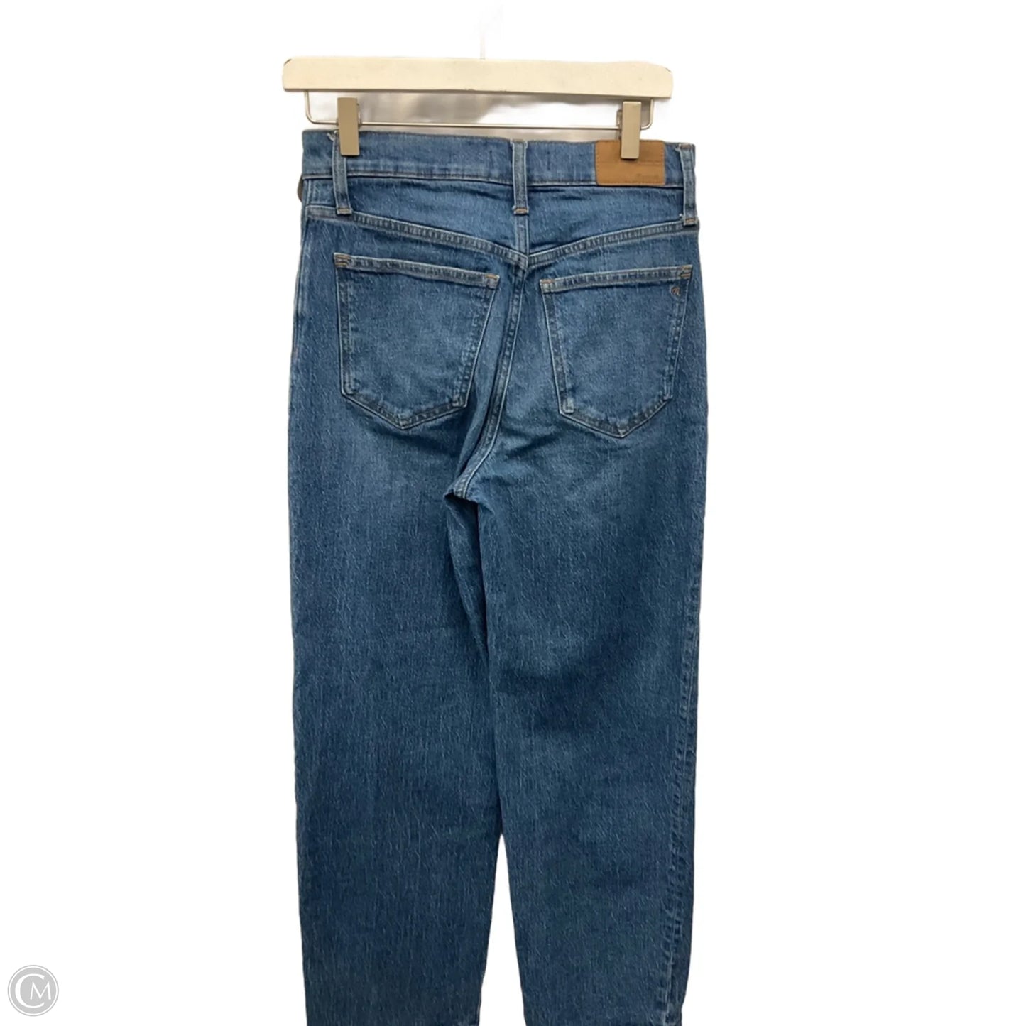 Jeans Wide Leg By Madewell In Blue Denim, Size: 4