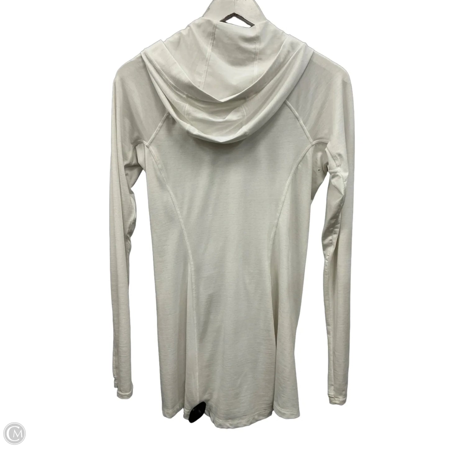 Athletic Jacket By Athleta In White, Size: S