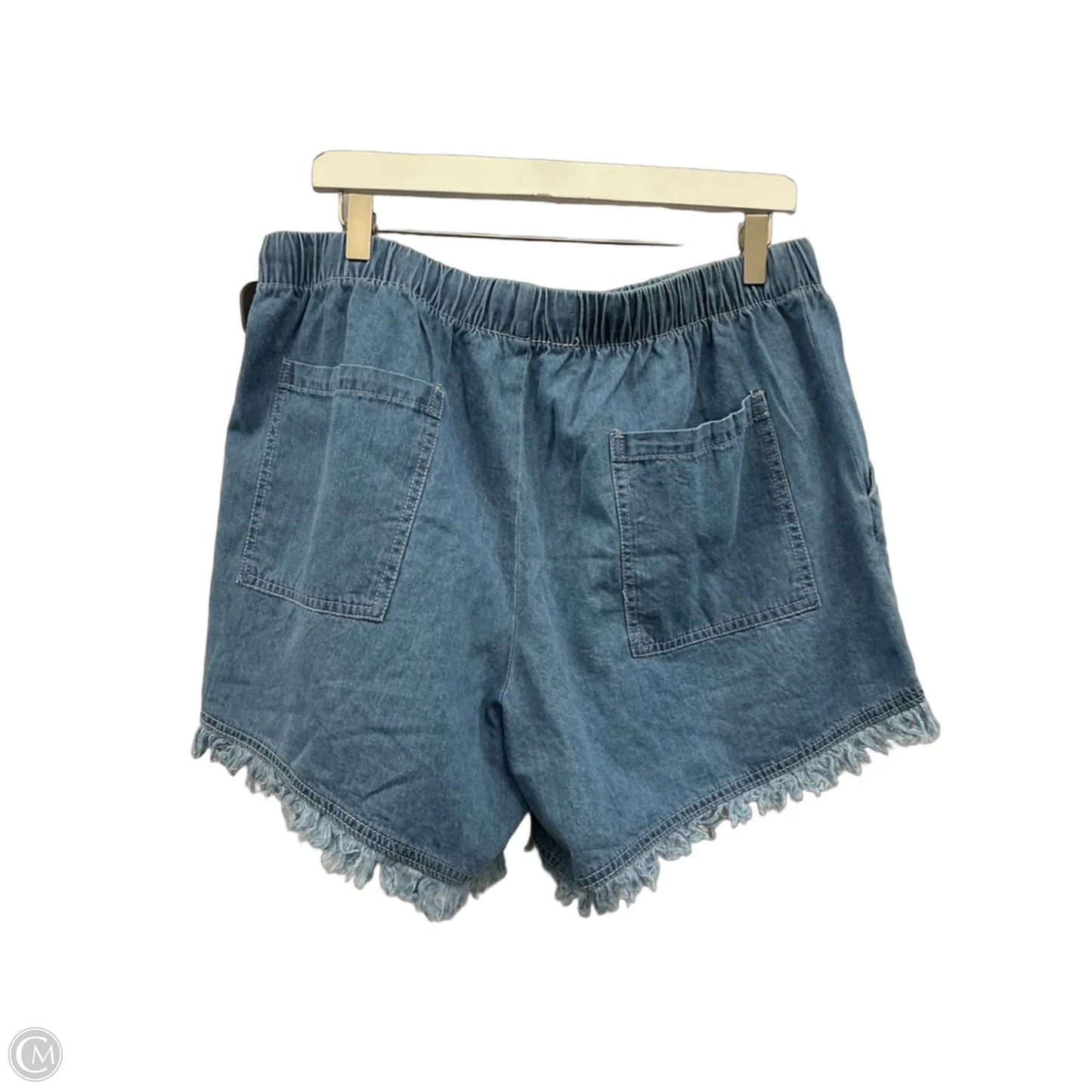 Shorts By Clothes Mentor In Blue Denim, Size: 20