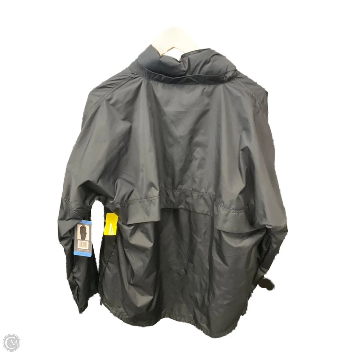 Jacket Windbreaker By Lauren James In Black, Size: L