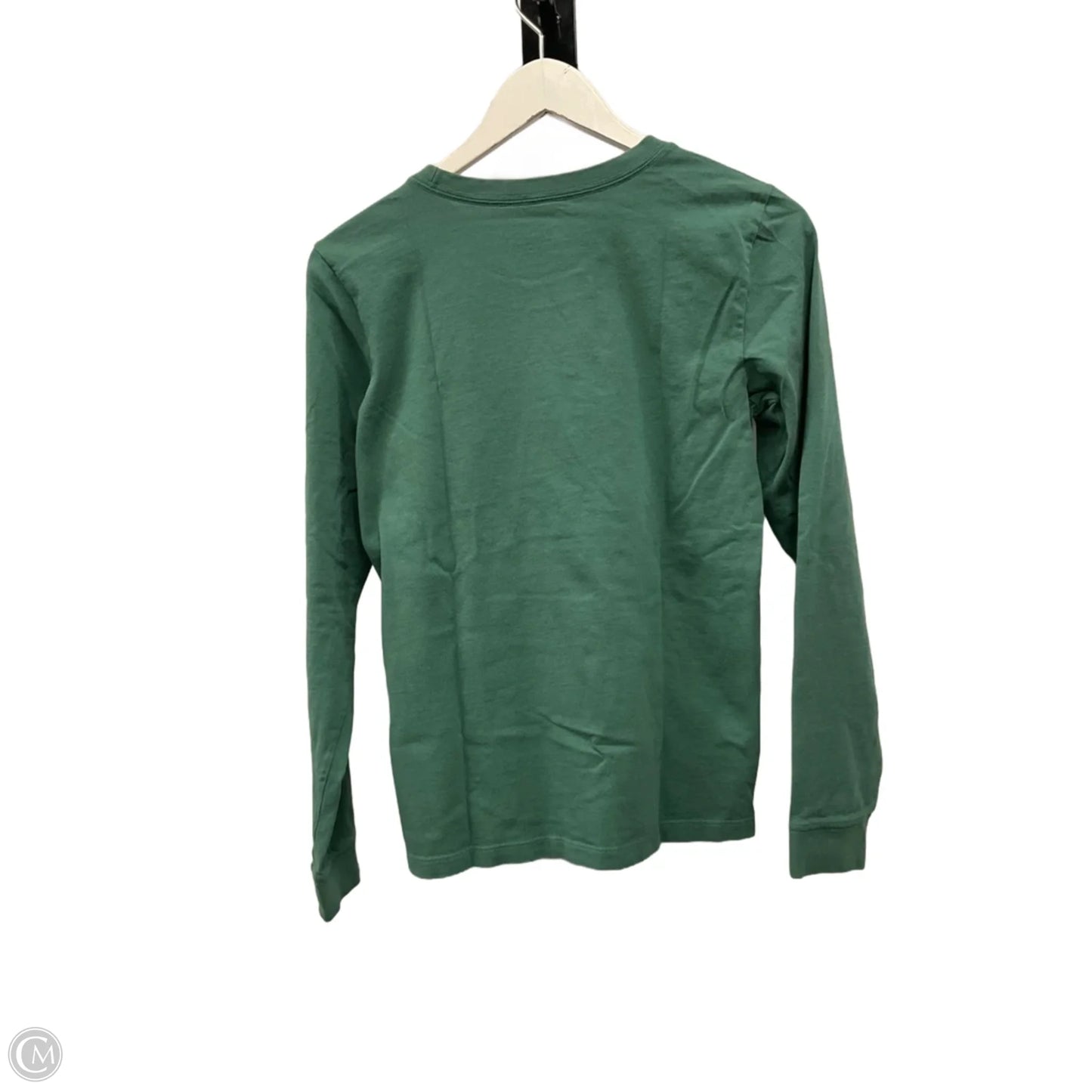 Top Long Sleeve By Life Is Good In Green, Size: S