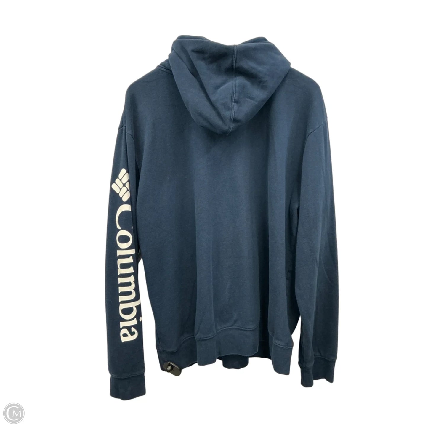 Sweatshirt Hoodie By Columbia In Navy, Size: L