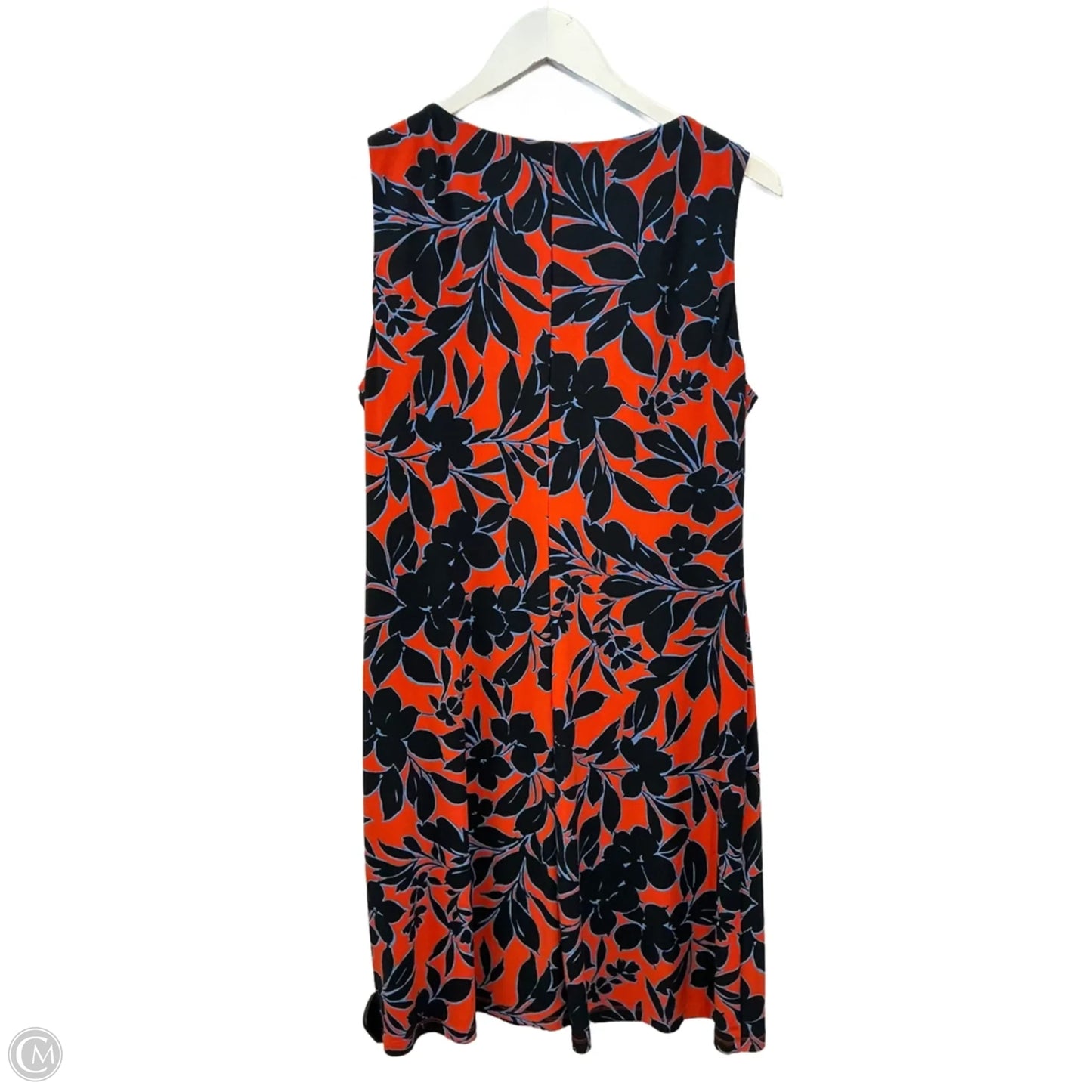 Dress Casual Short By Tommy Hilfiger In Blue & Orange, Size: L