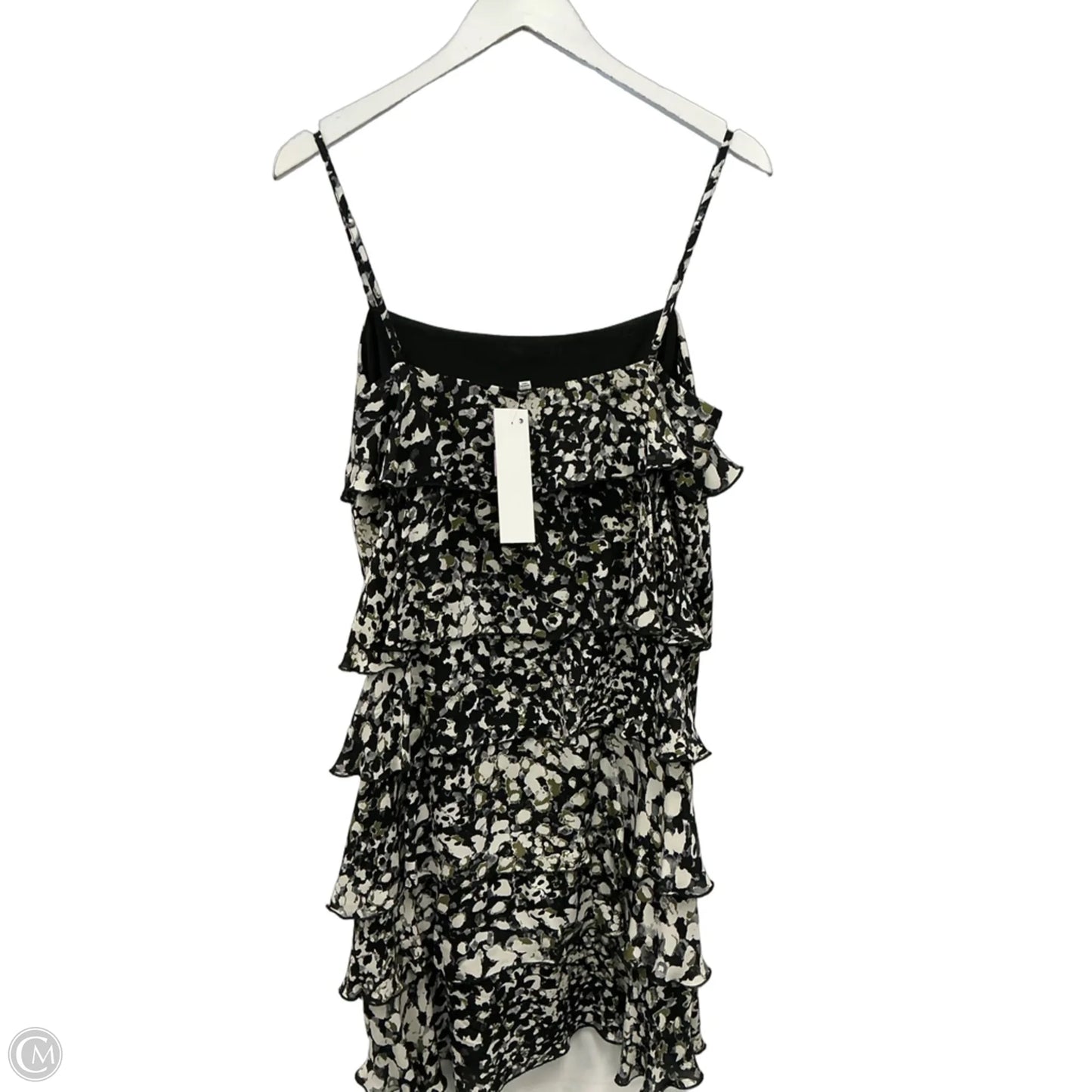 Dress Designer By Rebecca Minkoff In Black & Cream, Size: L