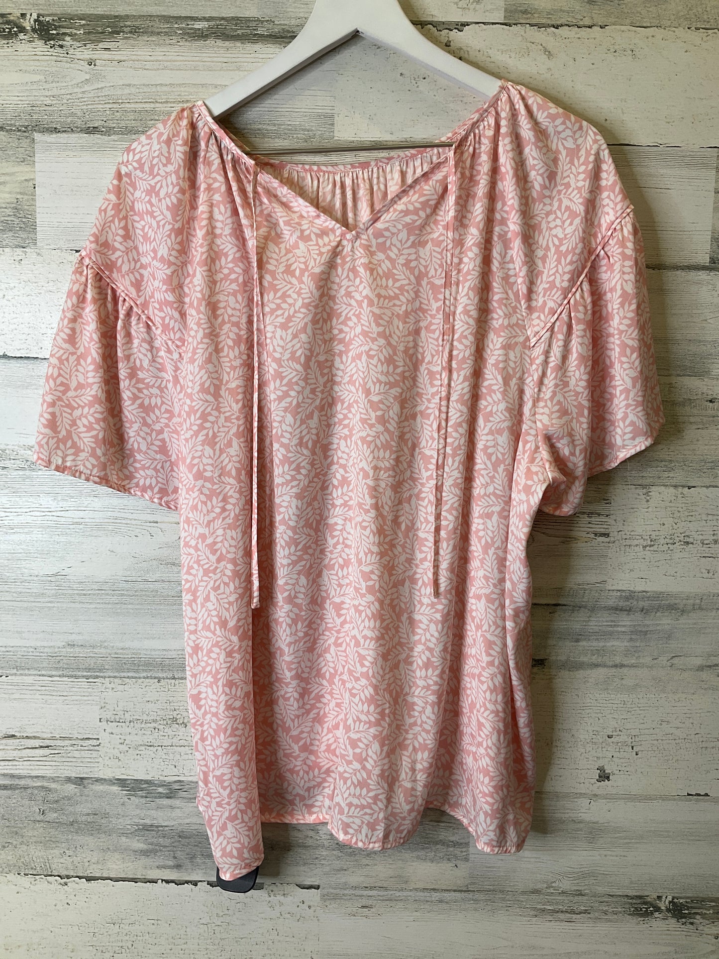 Top Short Sleeve By Croft And Barrow Size: Xxl
