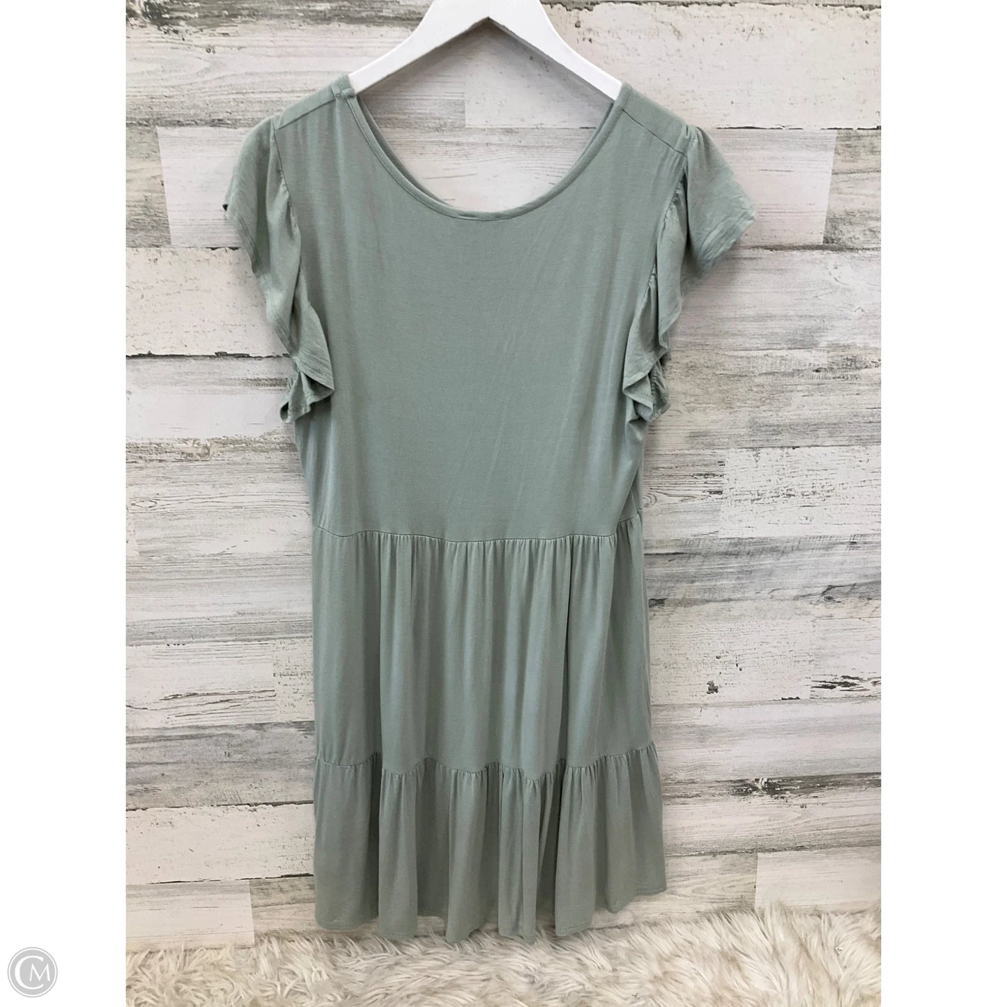 Dress Casual Short By Clothes Mentor In Green, Size: L