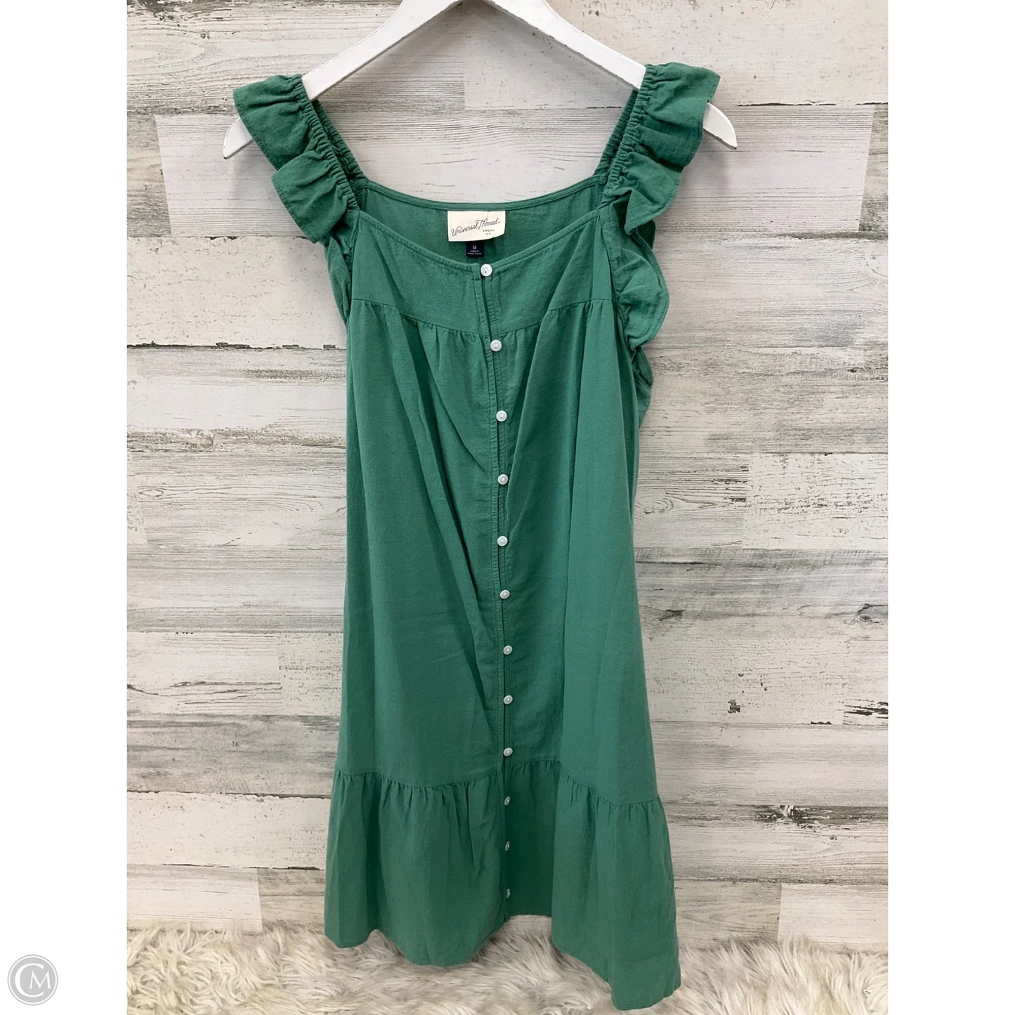 Dress Casual Short By Universal Thread In Green, Size: M