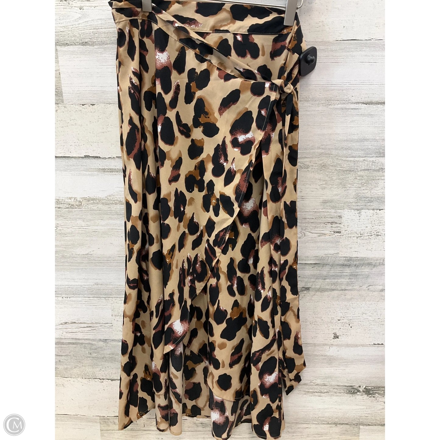 Skirt Maxi By Clothes Mentor In Animal Print, Size: 8