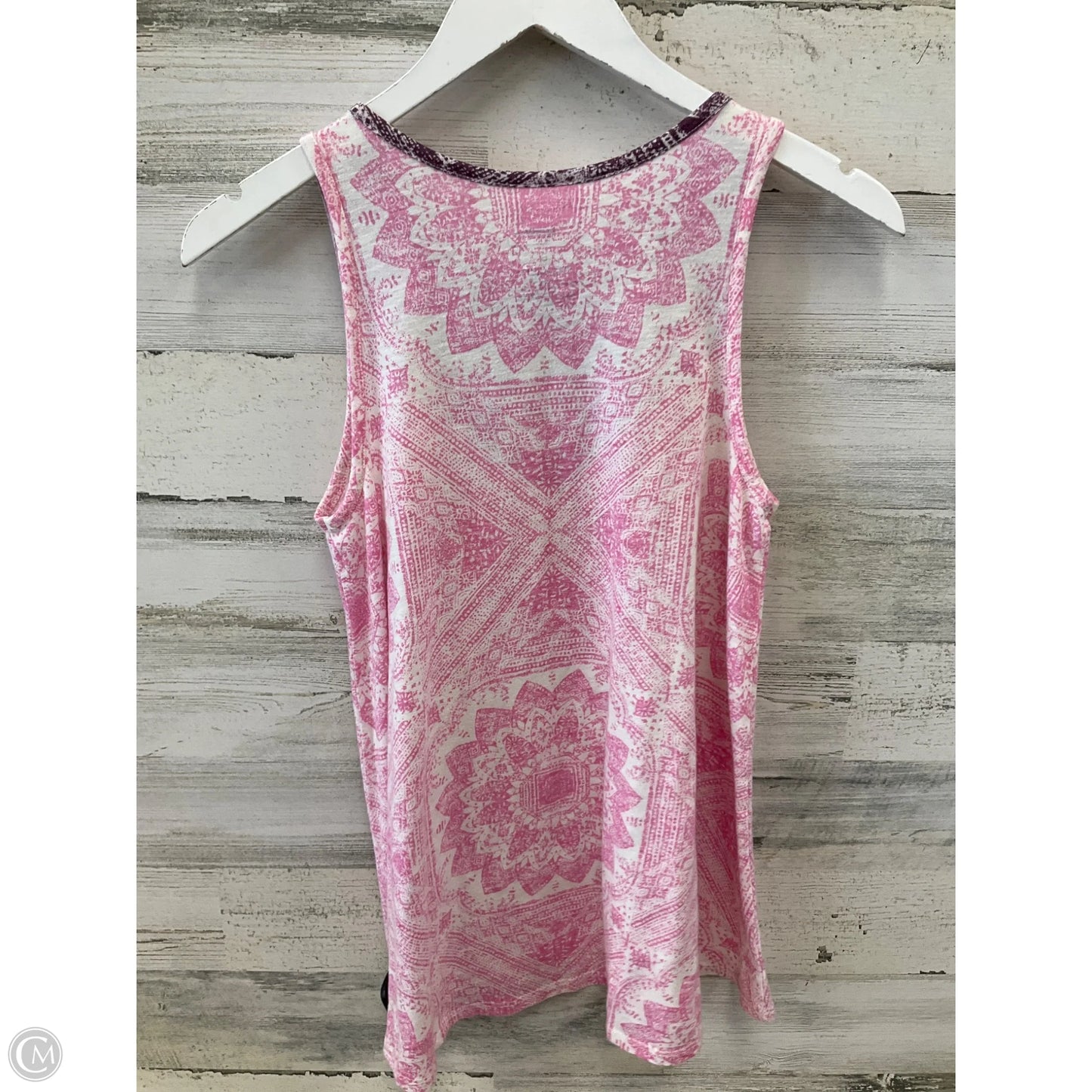 Top Sleeveless By Sonoma In Pink, Size: S