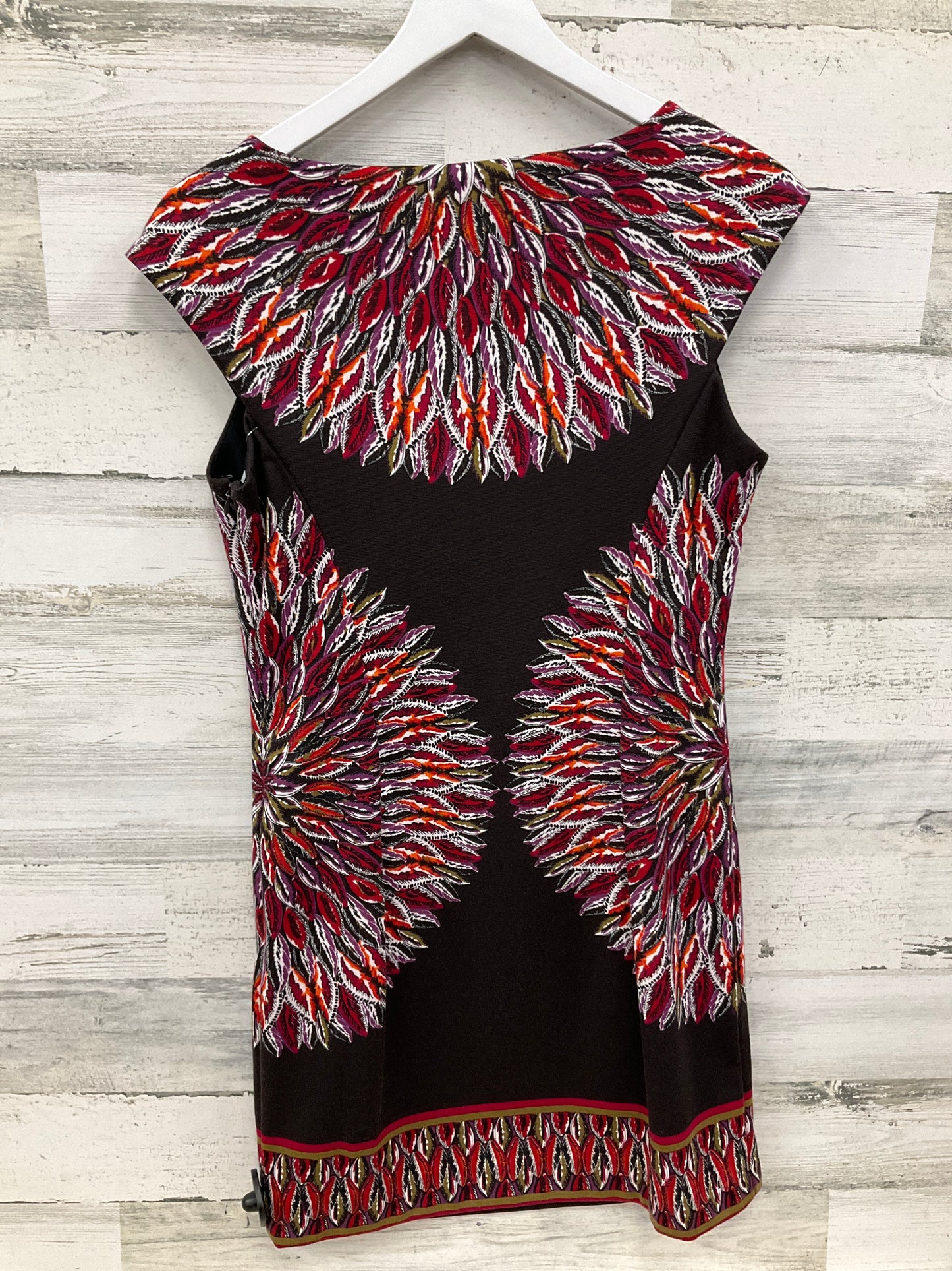 Dress Casual Midi By London Times In Purple, Size: M